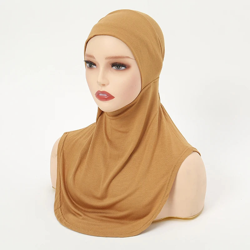 Ramadan Islamic Muslim Underscarf Women Veil Hijab Head Scarves Muslim Women Scarf Turbans Head For Woman Hijabs Caps Hat