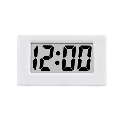 Jam kereta mini jam elektronik jam sisi katil jam hadiah jam segi tiga kecil desktop mini jam meja kecil mudah alih 