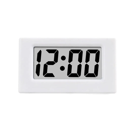 Jam kereta mini jam elektronik jam sisi katil jam hadiah jam segi tiga kecil desktop mini jam meja kecil mudah alih 
