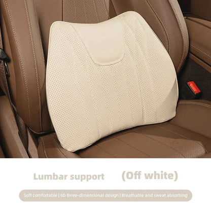 1Pcs  Memory Foam Non-Slip Car Seat Cushion For Office and Gaming Chairs - Supports Lumbar and Waist - Soft and Comfortable