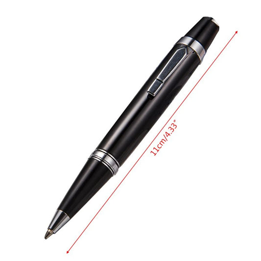 1.0mm Mini Ballpoint Pen Signature Pen Metal Roller Ball Pen Black Ink Refill Pen Student Stationery Business Office Supplies