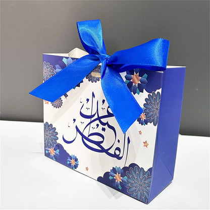 5 Keping Kotak Hadiah Eid Mubarak Kotak Kuki Gula-gula Eid Mubarak Beg Pembungkusan Hadiah Pesta Hari Raya Ramadan Nikmat Hiasan Eid Mubarak 2024 