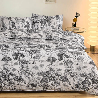 Black Marble Duvet Cover Sets Single/Queen/King Comforter Cover220x240 Reacive Printed Double Bed Cover200x200 Quilt Cover Sets