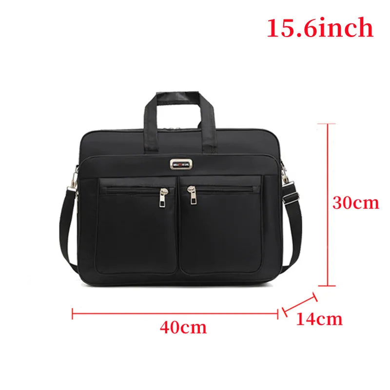 15.6-17inch Briefcase Business Laptop Bag Notebook Pouch Cover Case Work Shoulder Bags Messenger Shoulder Handbag Office Bags