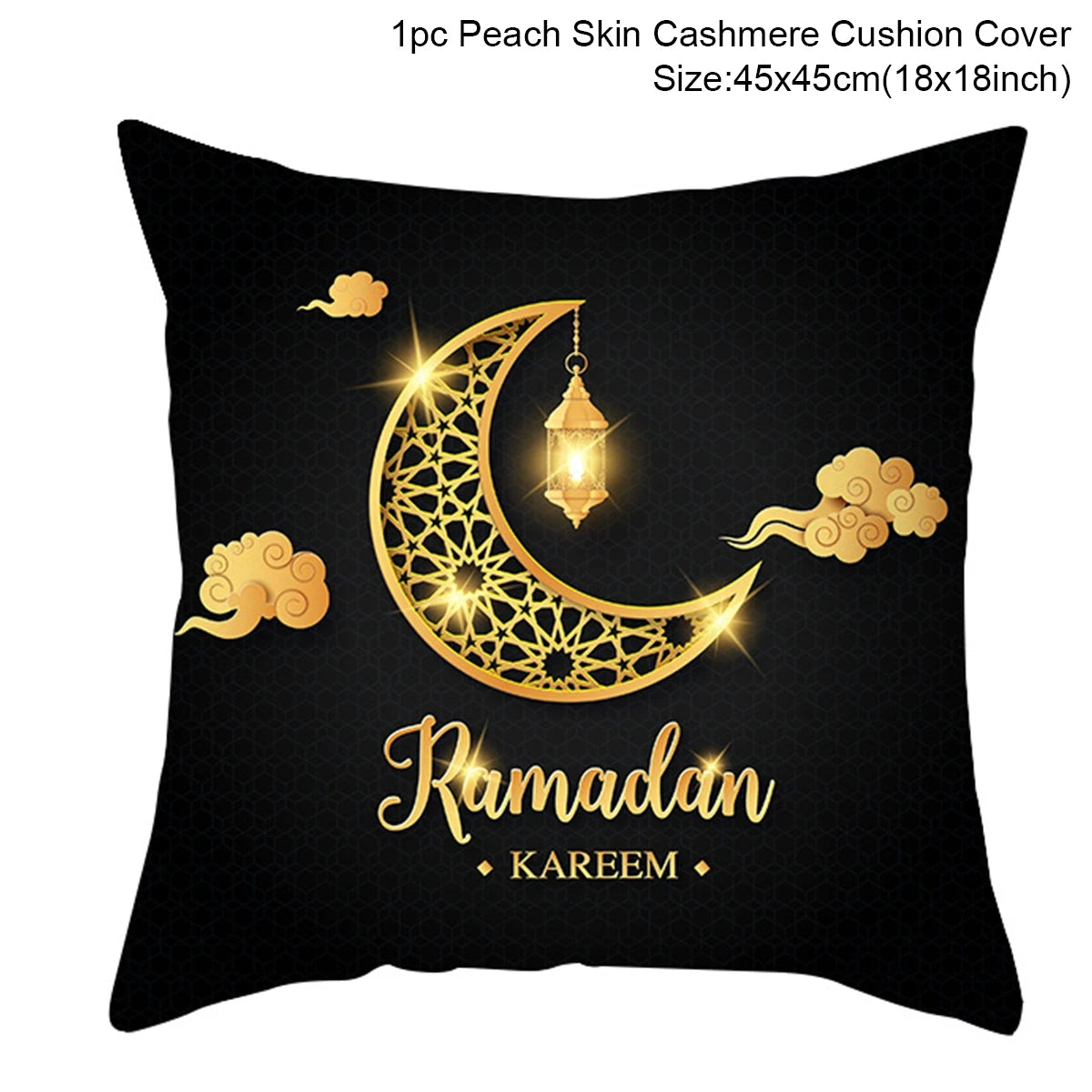 Sarung Kusyen Eid Mubarak Ramadan MUBARAK Sarung Bantal Eid Mubarak Hiasan Pesta Muslim Islam Hadiah Islamik Eid Al Adha 