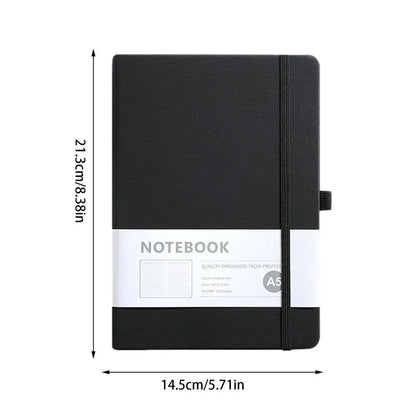 Diary Notebook A5 PU Leather Cover Horizontal Line Notebook Journal 200 Pages Notepads meticulously crafted notebook writing