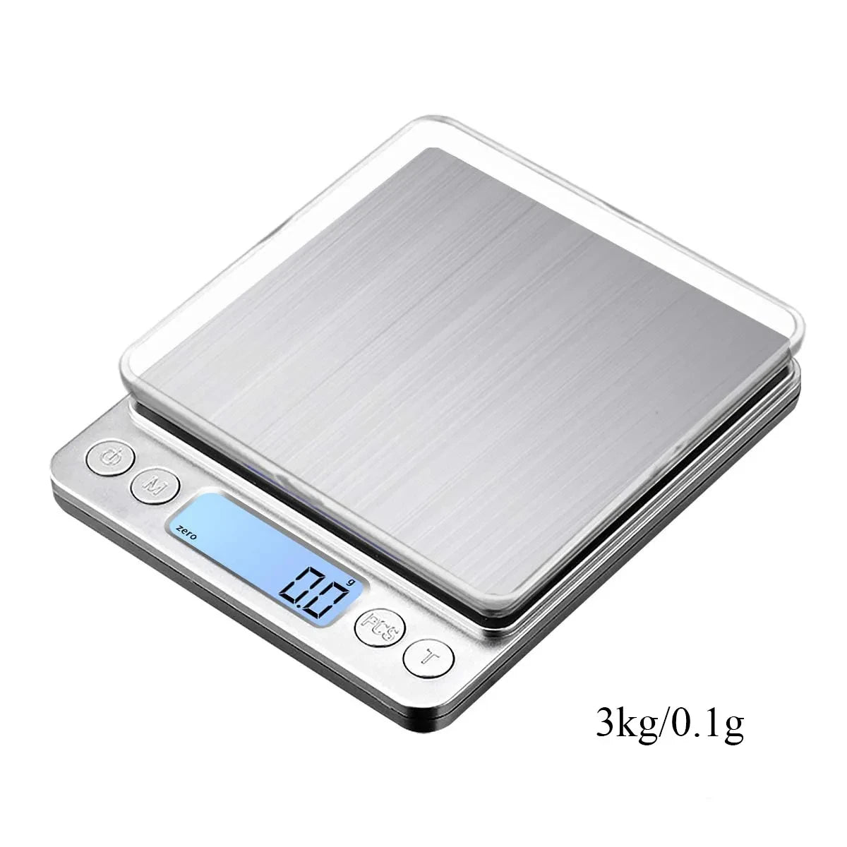 Digital Kitchen Scale 3000g/0.1g Food Scale Digital Weight in Grams and Ounces with LCD /tare Weight Digital Gram Scale