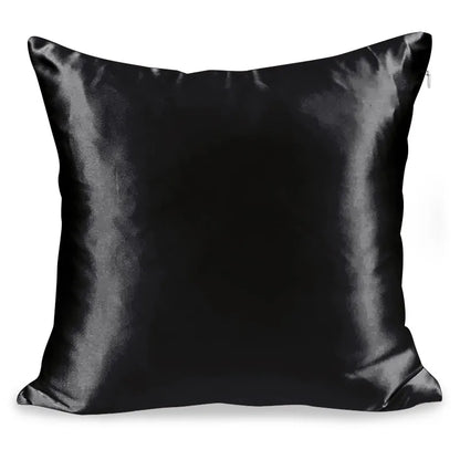 1pc Pillowcase Super Soft Imitated Satin Silk Pillowcase with Zipper for Hair and Skin  Breathable Both Sides Silk Pillow Case