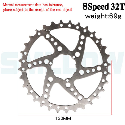 Mountain Bicycle Flywheel Teeth 11T 12T 13T 14T 15T 16T 17T 18T 19T 21T 8 SpeedSteel Freewheel Gear Denticulate Repair Parts