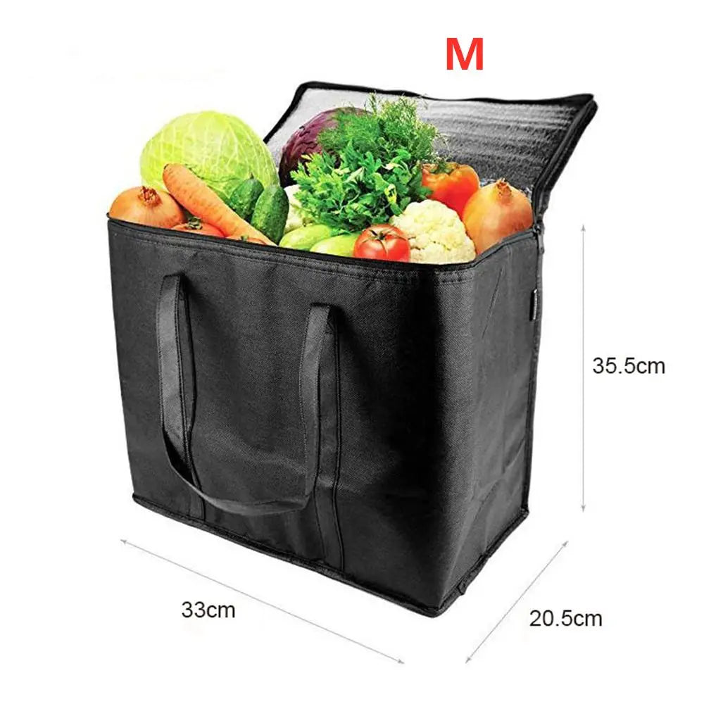 31L Extra Large Travel Lunch Bag Camping Cooler Box Picnic Bag Drink Ice Insulated Cooler Cool Bag Food Drink Storage