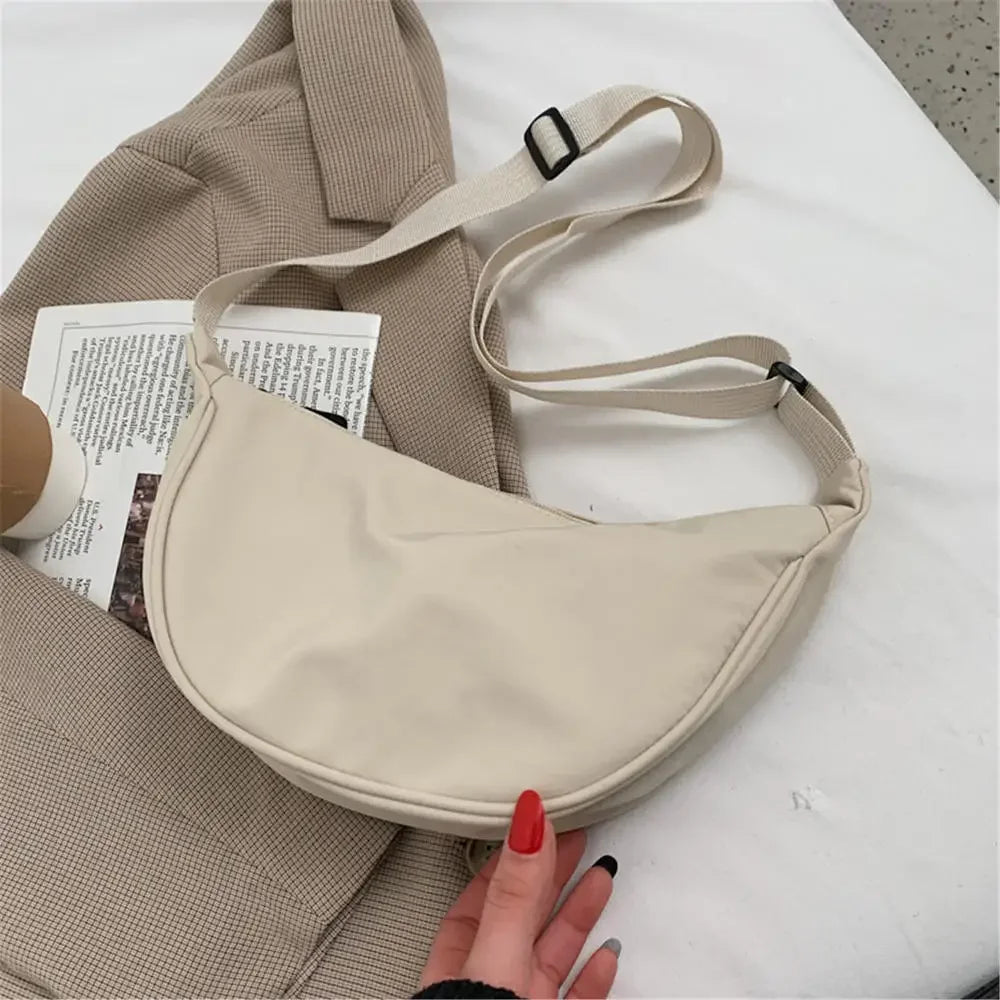 Women Shoulder Bags Solid Harajuku Multifunction Handbags Large Capacity Crossbody Bags for Women Teens Purse ISKYBOB