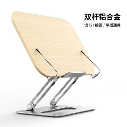 MUMUCC Reading Multifunctional Stand Laptop Tablet Stand Aluminum Alloy Laptop Desk Read Desk Foldable Gaming Desk Laptop Stand