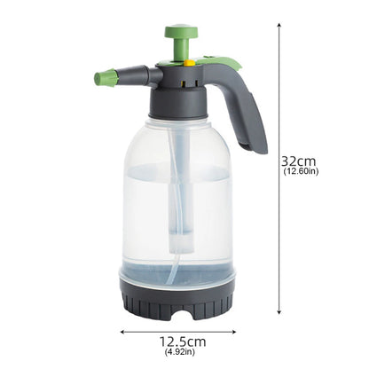 2/3L Hand Pump Water Sprayer Car Washing Pressure Spray Pot Air Pump Pressurized Plant Spray Bottle Watering Can Gardening Tools