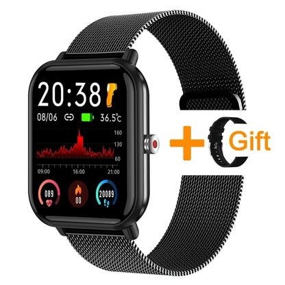 2023 New Smart Watch Men Blood Oxygen Monitoring Sports Fitness Watch Man Woman Body Temperature Monitor Smart Watch For Xiaomi