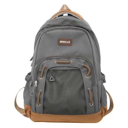 Fashion Backpack Women Large Capacity Waterproof Laptop Backpack Unisex College School Bags Trendy Cool Netbag Travel Book Bags