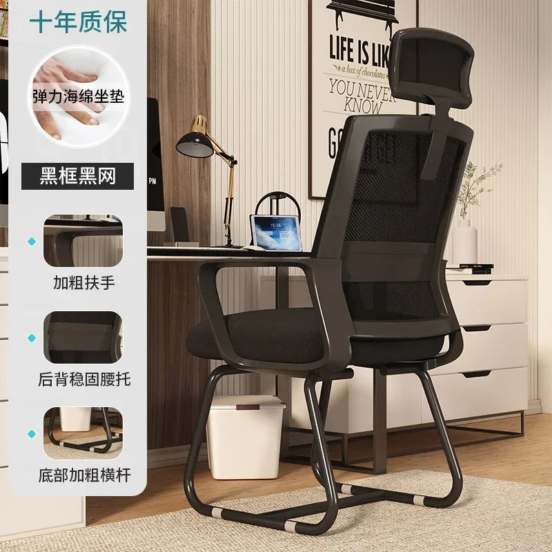 Perjudian Mewah Kerusi Pejabat Belakang Belajar Komputer Kerusi Meja Ergonomik Asrama Lelaki Hiasan Perabot Rumah Silla De Oficina 