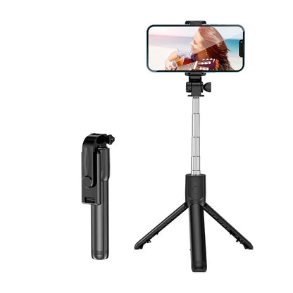 360 Putaran Selfie Stick Toneof Tripod Photo Tiang Bahan Kamera Berbilang Mod Boleh Ditarik Balik Dan Artifak Selfie Telefon Bimbit Mini 