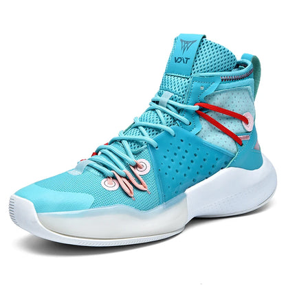 Professional Original Blue Basketball Sneakers Men Athletic Shoes Luxury Basketball Boots For Men Platform Training Sneakers Man