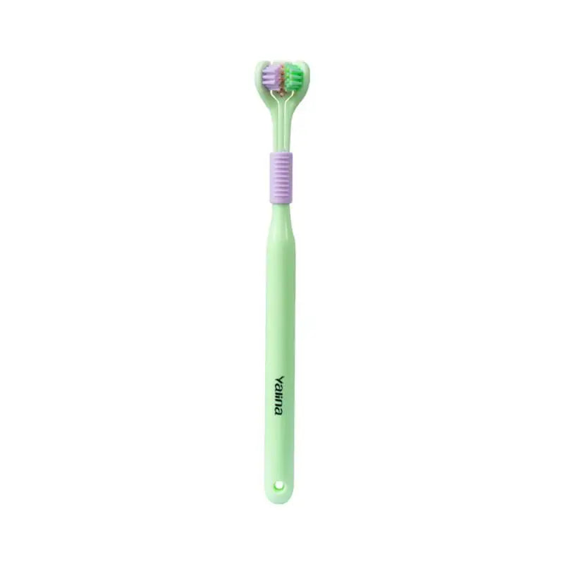 Three Sided Soft Hair Tooth Toothbrush Adult Children Toothbrush Ultra Fine Soft Bristle Oral Care Safety Teeth Brush Cleaner