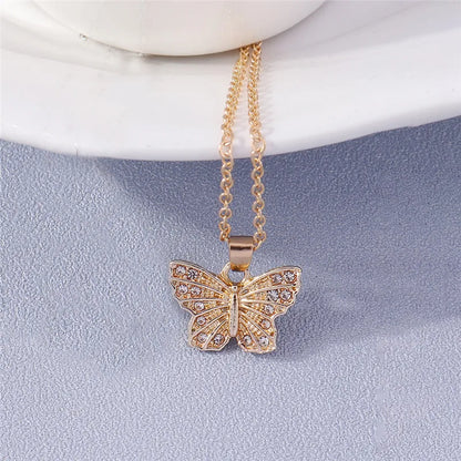Fashion Cross Necklace for Women Men Gold Silver Color Dazzling Crystal Jesus Crucifix Necklace Christian Jewelry Wholesale