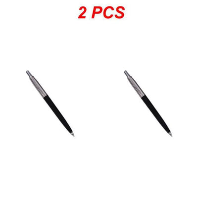 1/2PCS Ballpoint Pen Luxury Signature Pen Quality Metal Ball Point Pens Automatic Ball Pen Business Office School Office