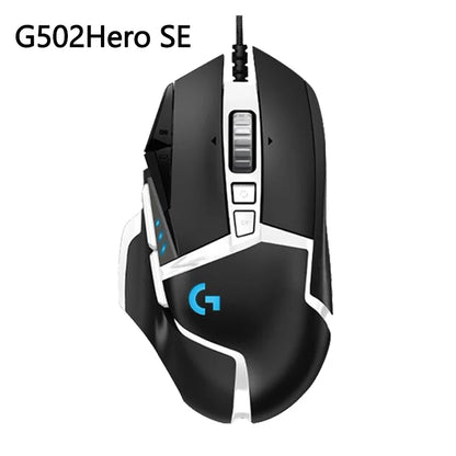 LogitecLogitech G502 HERO Professional Gaming Mouse 16000DPI Gaming Programming Mouse USB Wired Gaming Mouse RGB Backlight Mouse