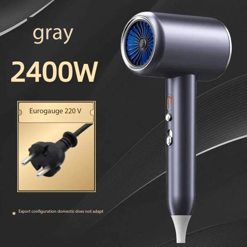 New F80 Professional High Speed Leafless Hair Dryer Hair Salon For Home Straight Hair Negative Ion Bass Noise Reduction