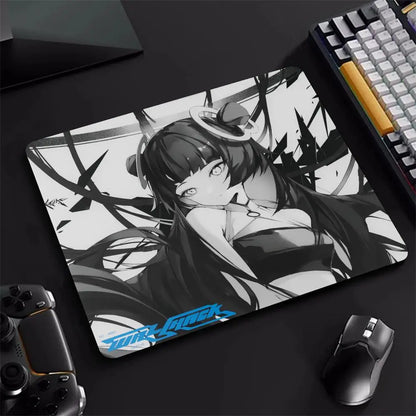 Gaming Mouse Mat Wallhack Anime Girl Gaming E-Sports Mouse Pad Ultrafine Surface Premium Mousepad Gamer Desk Mat 450x400x4mm