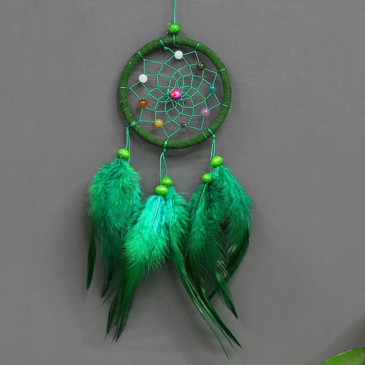 Hanging Drop Feathers Dream Catcher Hangings Fresh Ornaments Car Gifts Vintage Home Decorations Bedroom Decor Ethnic Wind Chimes