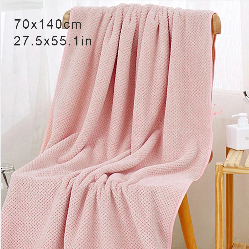 High quality thicken Coral velvet bath towel Soft Quick Absorbent Bath Towel Bathroom Hotel Eco-Friendly Beach Towel For Home