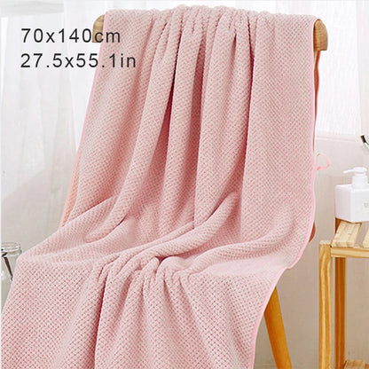 High quality thicken Coral velvet bath towel Soft Quick Absorbent Bath Towel Bathroom Hotel Eco-Friendly Beach Towel For Home