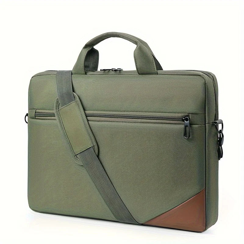 Portable shoulder computer bag new men's crossbody satchel computer bag fashion business commuter briefcase laptop bag