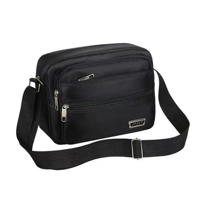 Beg Selempang Lelaki Beg Koleksi Hitam untuk Lelaki Leisure Shoulder Messenger Bag Satchel Business Man Oxford Packs 