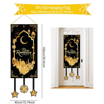 Bendera Gantung Ramadan Hiasan Ramadan 2024 Untuk Rumah Kareem Aid Eid Mubarak Muslim Islamic Festival Bekalan Pesta Aidilfitri 