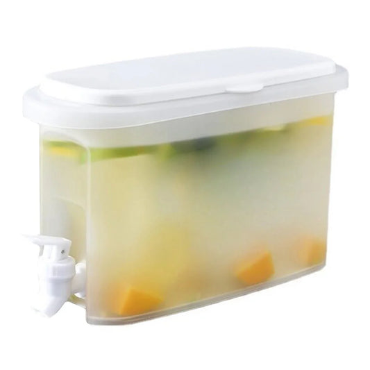 3.5L Cold Water Bucket With Tap Home Refrigerator Beverage Dispenser Bucket Drink Juice Fruit Teapot Ice Kettle Dispenser