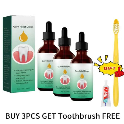 30ml Gum Care Products Liquid Gum Repair Gum Regrowth Natural Oral Care Drops Gum Restore Oral Gum Care Liquid For Oral Car