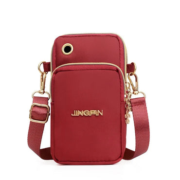 Buylor Cheap Women Shoulder Bag Free Shipping Mobile Phone Crossbody Bags Fashion Cell Phone Pouch 3 Layer Wallet Aesthetic Bags