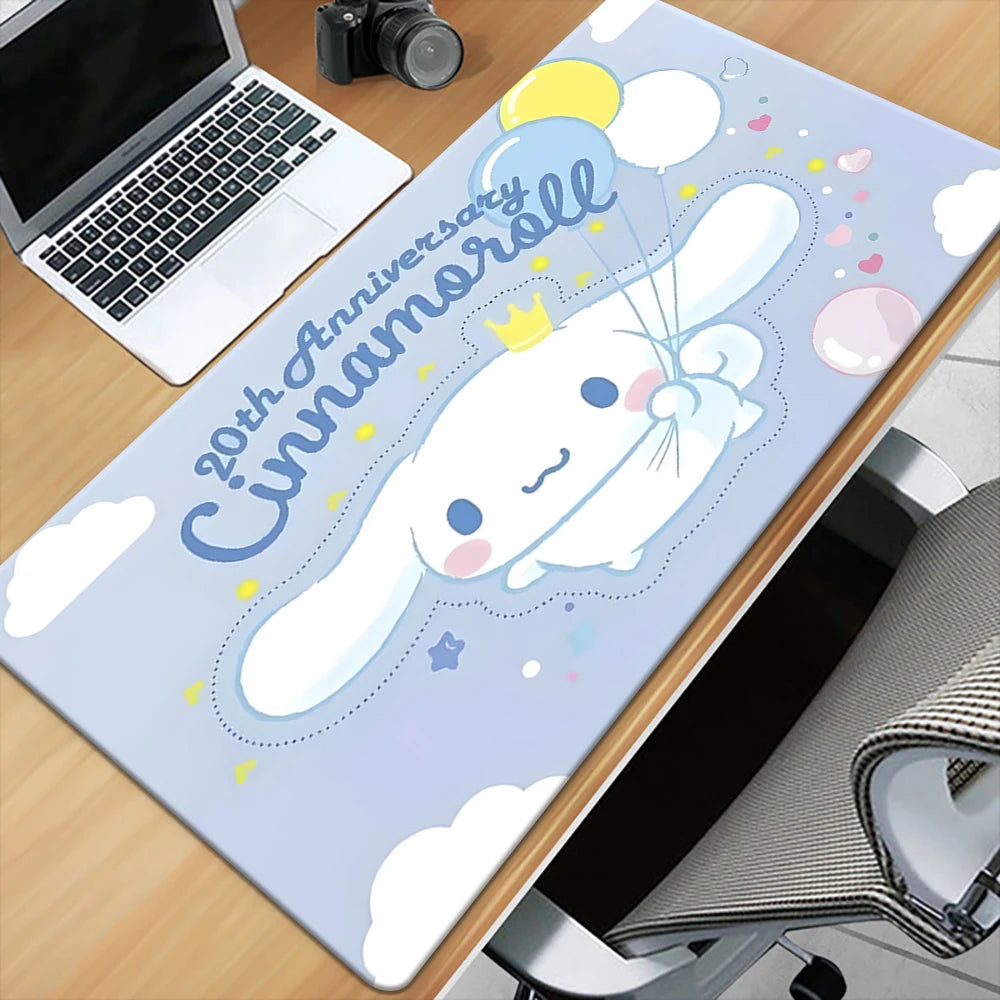 Cinnamoroll  mouse pad, keyboard, gaming accessories, mouse pad, gaming office computer, PC gaming console, laptop, writing desk