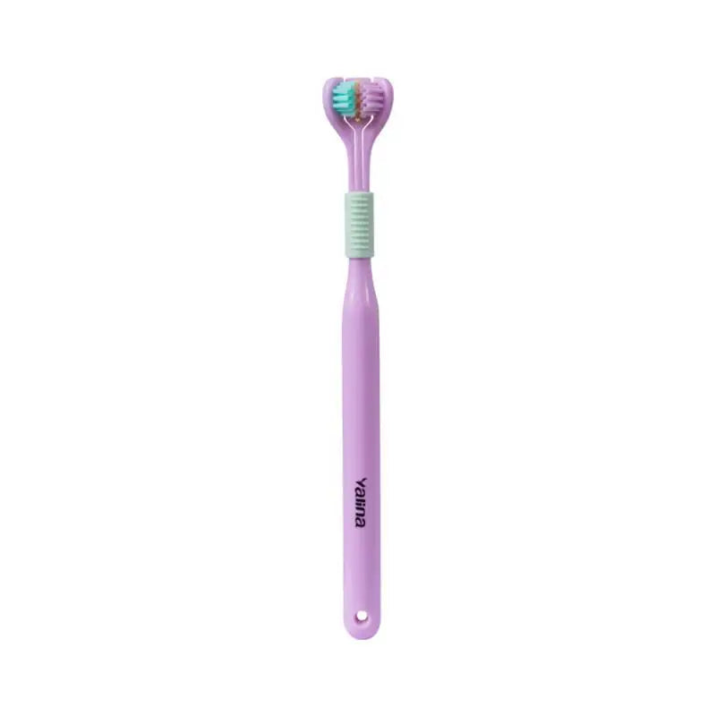 Three Sided Soft Hair Tooth Toothbrush Adult Children Toothbrush Ultra Fine Soft Bristle Oral Care Safety Teeth Brush Cleaner