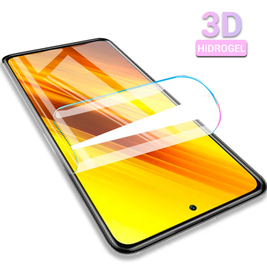 Hydrogel screen protector for little x3 nfc x3 pro lamina protective 3d full coverage against drops and scratches