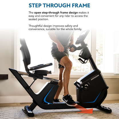 Johnson Fitness Horizon 5.0R Recumbent Bike