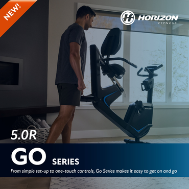 Johnson Fitness Horizon 5.0R Recumbent Bike