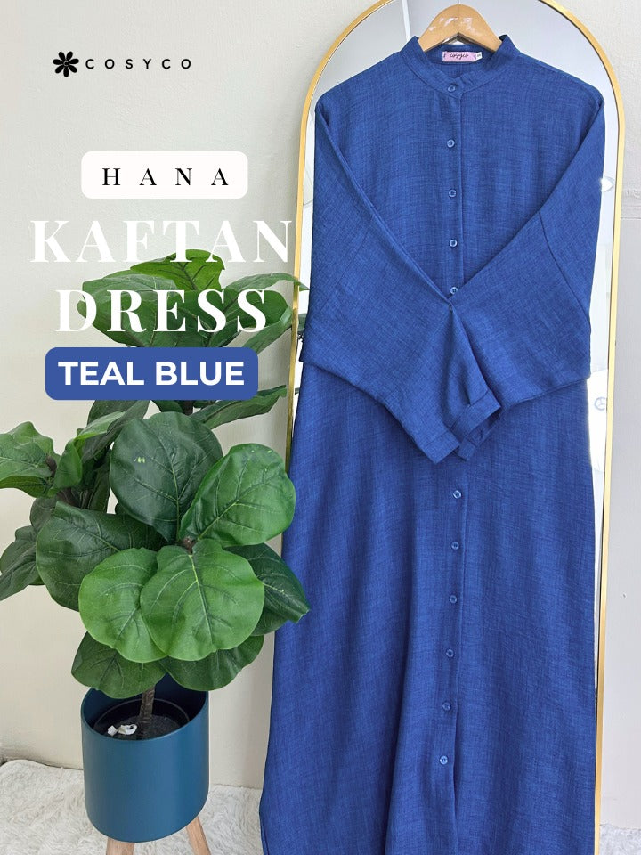 Hana Kaftan Freesize Cotton Linen