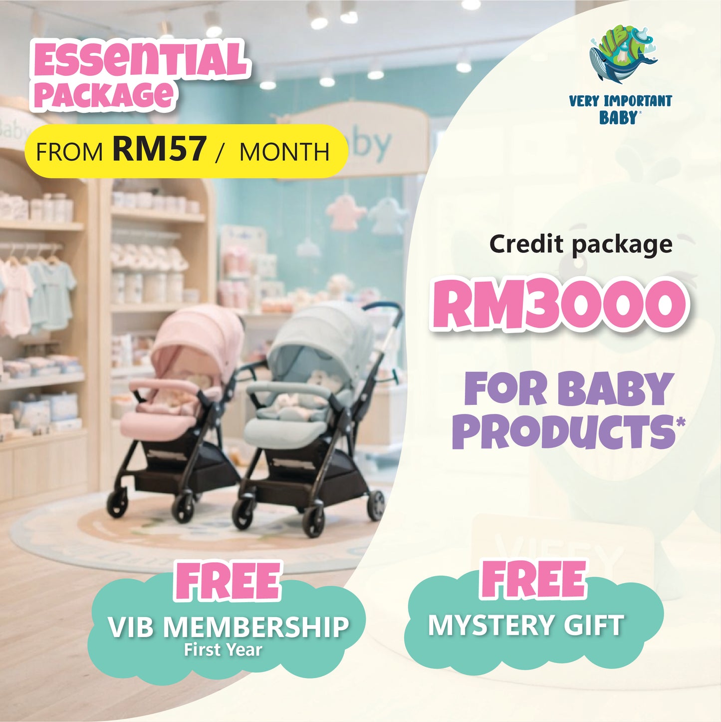 Very Important Baby (RM 3,000 Credit Package)