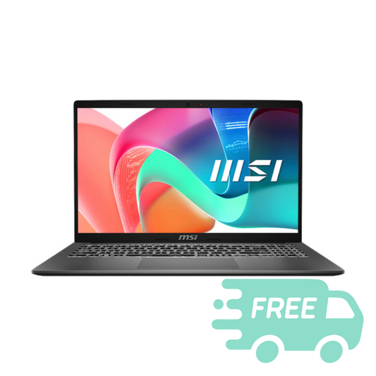 MSI Modern 15 F13MG-034MY (i5-1335U,16GB,512GB SSD,Intel Iris Xe,15.6"FHD,H&S,W11H,Platinum Gray,2Y)