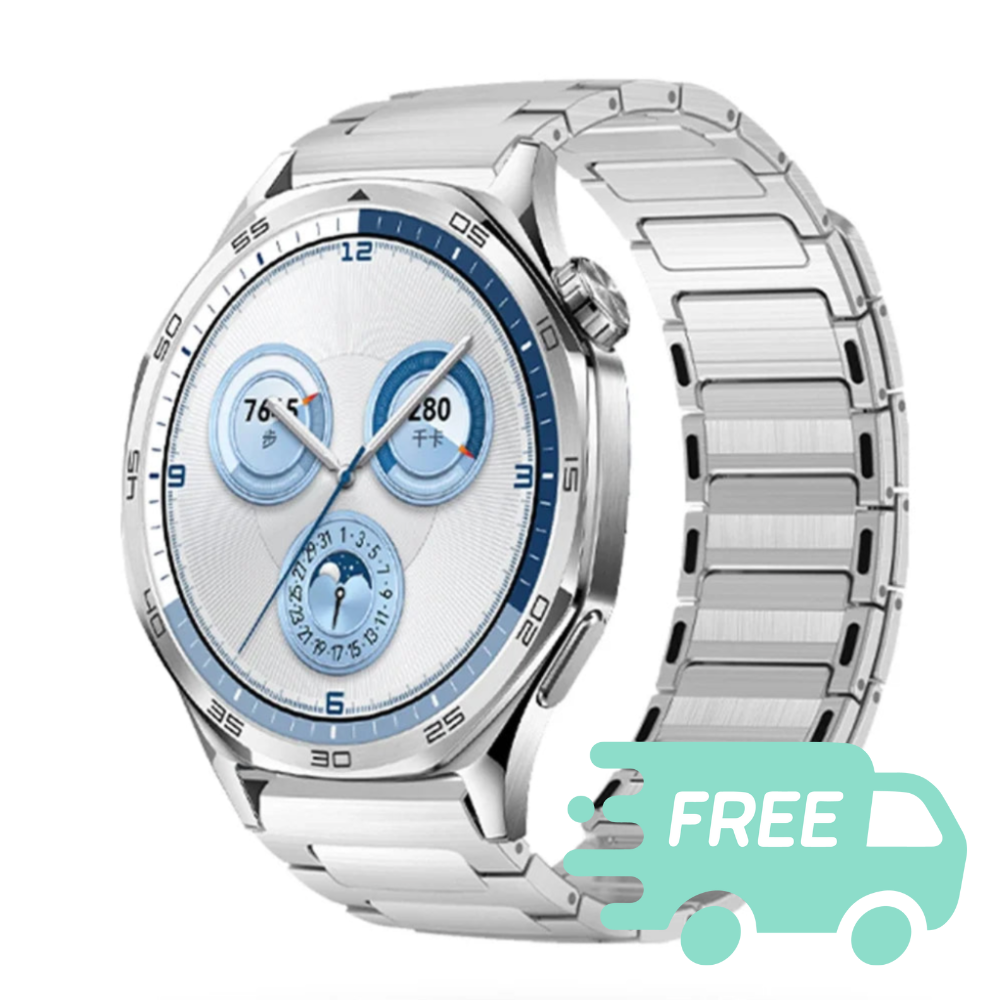 Tali Keluli Tahan Karat Magnetik untuk Jam Tangan Pintar Huawei Watch 4 Pro GT5 Pro 46mm Jalur 22mm untuk Oneplus 2R Amazfit Balance T-rex 3 