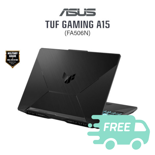 Asus TUF Gaming A15 FA506N-FRHN666W (R7-7435HS,8GB,512GB SSD,RTX2050 4GB,15.6"FHD,W11H,Graphite Black,2Y)
