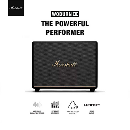 Marshall Woburn III Speaker Black (1006018 1006019 1006087)