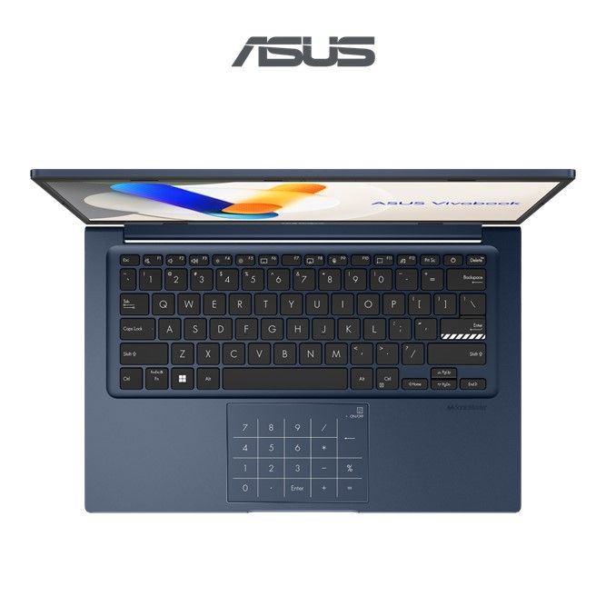 Asus Vivobook 14 (C5-120U,16GB,512GB SSD,Intel Graphics,H&S+M365,14” FHD,W11H,Blue,2Y) A1404V-APB007WSM A1404V-APB008WSM