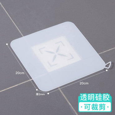 Extra Thick Silicone Floor Drain Deodorant Cover Bathroom Deodorant Insect-proof Seal Household Sewer Pipe Sink